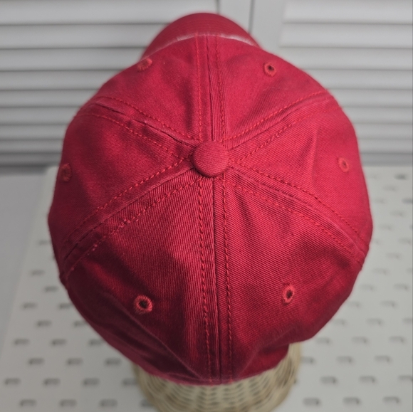 '47 SF 49ers Red Cap Unisex Small Fit Dad Hat NFL Logo Retro Fan Embroidered - Picture 7 of 10